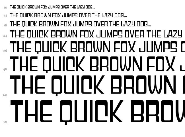 Gyparody font waterfall